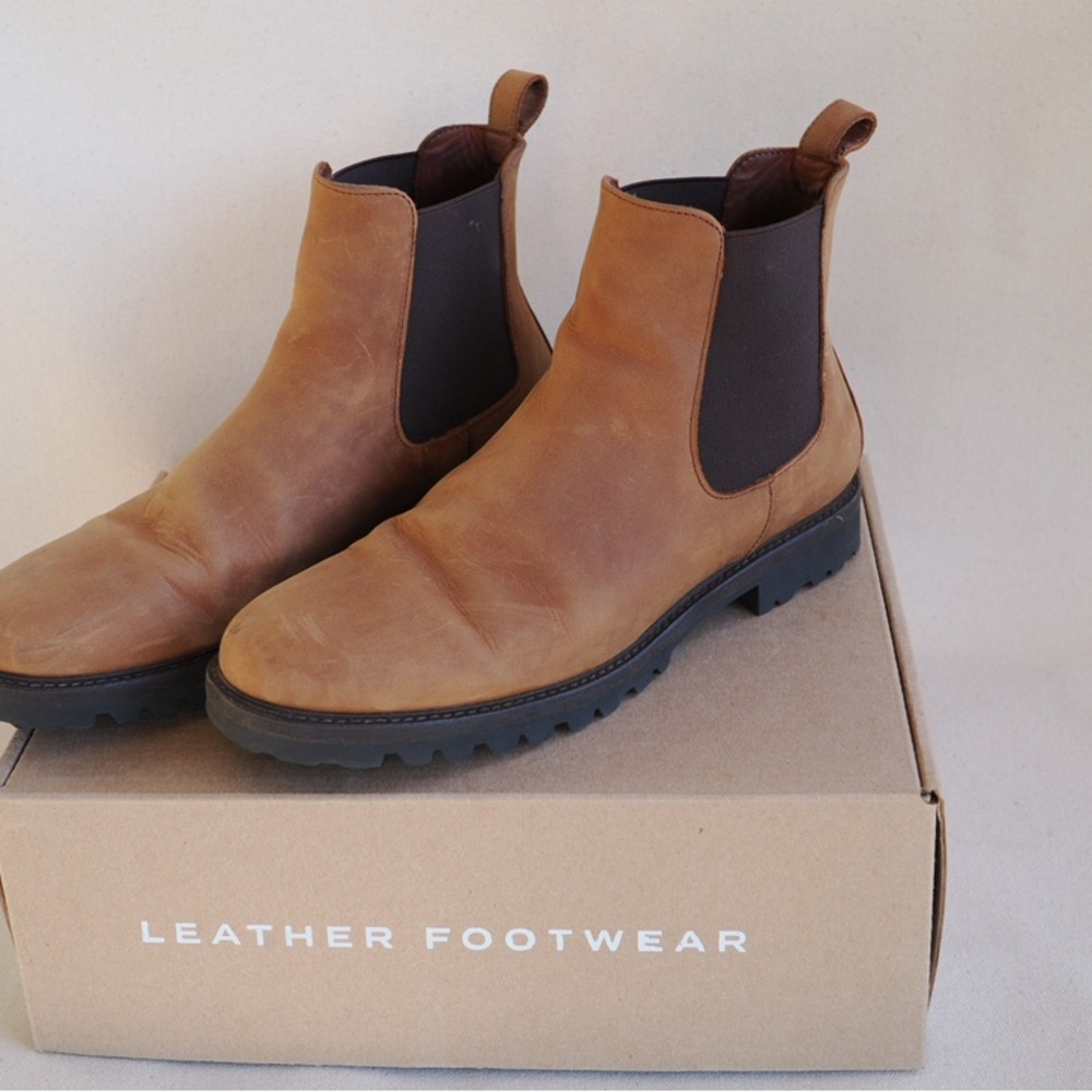 Brown Leather Footwear Men's Shoes